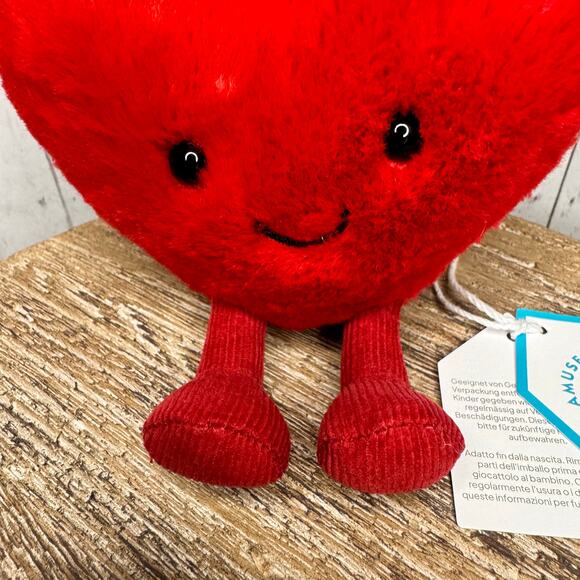 Jellycat Macaron Arlette Heart Macaron Jellycat Valentines Day NEW - Picture 3 of 9